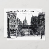 Old Briefkaart - Ludgate Hill, Londen (Voorkant / Achterkant)