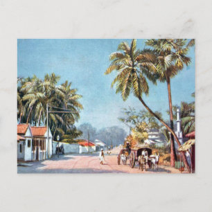 Old Briefkaart - Madras (Chennai), India