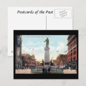 Old Briefkaart - Main St, Salt Lake City, Utah, Ve (Voorkant / Achterkant)