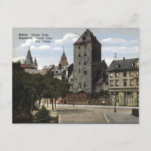 Old Briefkaart - Mainz, Duitsland