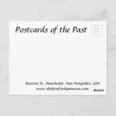 Old Briefkaart - Manchester, New Hampshire, Vereni (Achterkant)