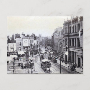 Old Briefkaart - Market Place, Derby