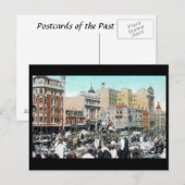 Old Briefkaart - Market Square, Johannesburg (Voorkant / Achterkant)