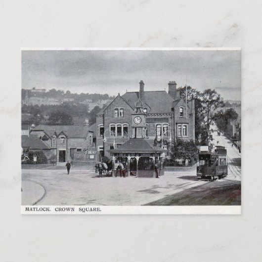 Old Briefkaart - Matlock, Derbyshire (Voorkant)