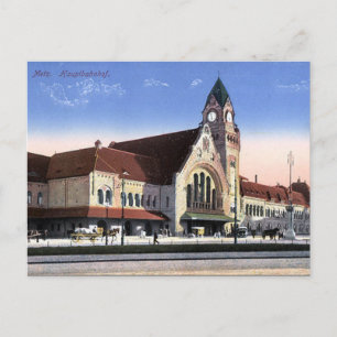 Old Briefkaart - Metz, Frankrijk