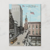 Old Briefkaart - Milwaukee, Wisconsin, VS (Voorkant)