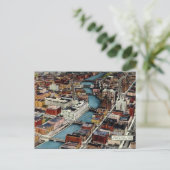 Old Briefkaart - Milwaukee, Wisconsin, VS (Staand voorkant)