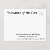 Old Briefkaart - Milwaukee, Wisconsin, VS (Achterkant)