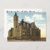 Old Briefkaart - Milwaukee, Wisconsin, VS (Voorkant / Achterkant)