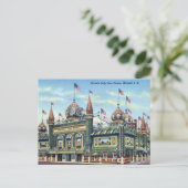 Old Briefkaart - Mitchell, South Dakota (Staand voorkant)