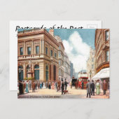 Old Briefkaart - New Street, Birmingham (Voorkant / Achterkant)