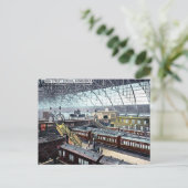 Old Briefkaart - New Street Station, Birmingham (Staand voorkant)