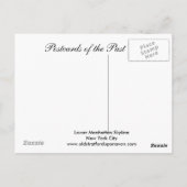 Old Briefkaart, New York City Briefkaart (Achterkant)