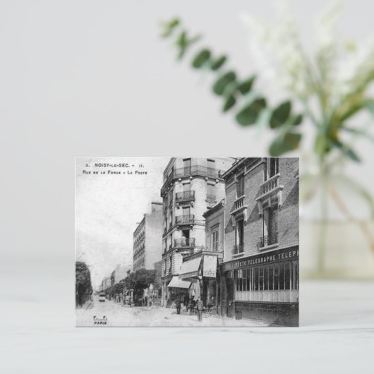 Old Briefkaart - Noisy-le-Sec, Frankrijk (Staand voorkant)