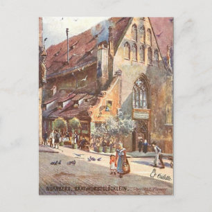 Old Briefkaart - Nuremberg, Duitsland