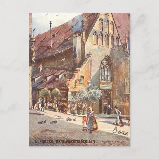 Old Briefkaart - Nuremberg, Duitsland (Voorkant)