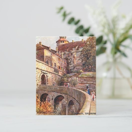 Old Briefkaart - Nürnburg (Nürnburg), Duitsland (Staand voorkant)