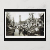 Old Briefkaart - Old Canal, Utrecht, Nederland (Voorkant)