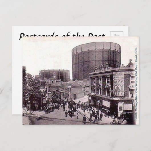 Old Briefkaart - Old Kent Rd, Londen (Voorkant / Achterkant)