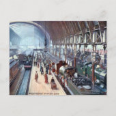 Old Briefkaart - Paddington Station, Londen (Voorkant)