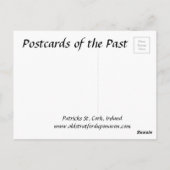 Old Briefkaart - Patricks St, Cork, Ierland (Achterkant)