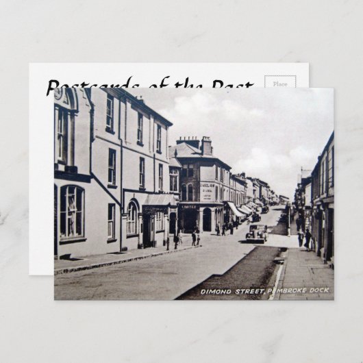 Old Briefkaart - Pembroke Dock, Wales (Voorkant / Achterkant)