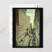 Old Briefkaart - Philadelphia, Chestnut Street (Voorkant / Achterkant)