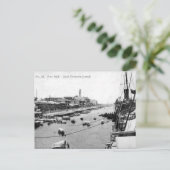 Old Briefkaart - Port Said, Egypte (Staand voorkant)
