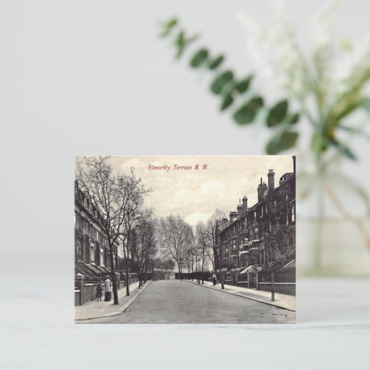 Old Briefkaart - Primrose Hill, Londen (Staand voorkant)
