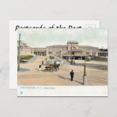Old Briefkaart - Providence, Rhode Island, Verenig (Voorkant / Achterkant)