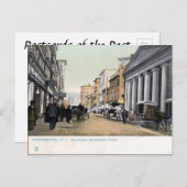 Old Briefkaart - Providence, Rhode Island, Verenig (Voorkant / Achterkant)