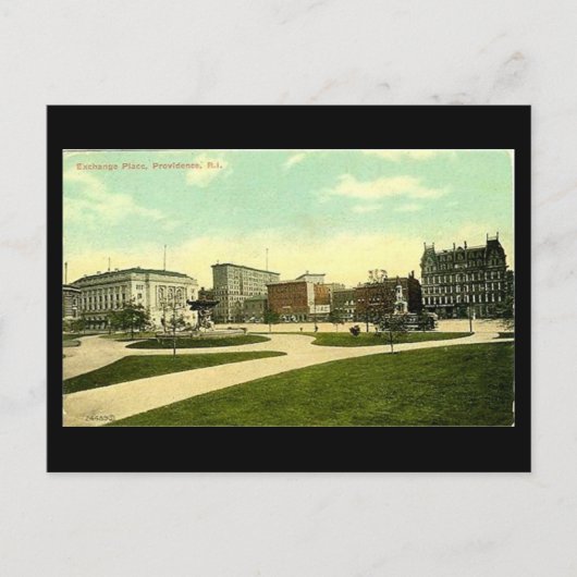 Old Briefkaart - Providence, RI, 1910 (Voorkant)