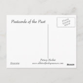 Old Briefkaart - Putney Market, Londen (Achterkant)