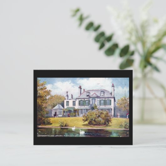 Old Briefkaart - Ravenscourt Park Library, Hammers (Staand voorkant)