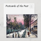 Old Briefkaart - Richmond Hill, Londen (Voorkant / Achterkant)