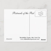 Old Briefkaart, Rockefeller Center, New York City Briefkaart (Achterkant)