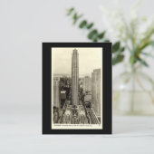 Old Briefkaart, Rockefeller Center, New York City Briefkaart (Staand voorkant)