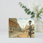 Old Briefkaart, Rome, Via Vittorio Veneto Briefkaart (Staand voorkant)