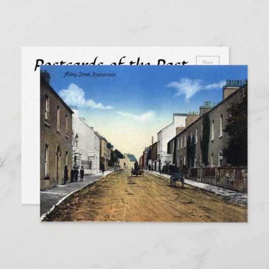 Old Briefkaart - Roscommon, Ierland (Voorkant / Achterkant)