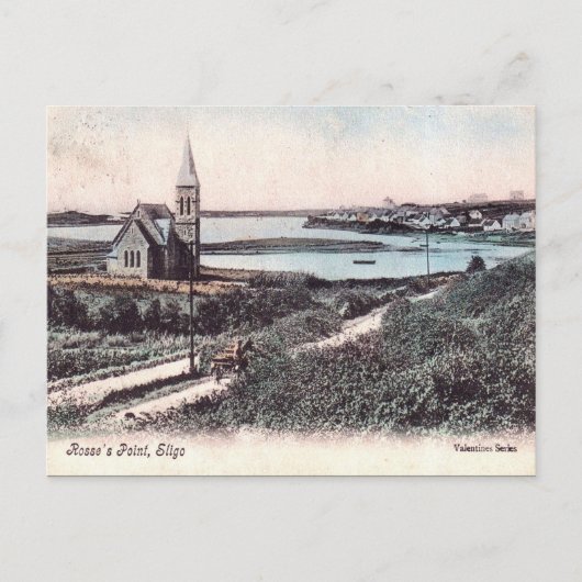 Old Briefkaart - Ross's Point, Co Sligo, Ierland (Voorkant)