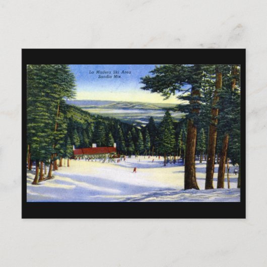 Old Briefkaart - Sandia Mountains, New Mexico, Ver (Voorkant)