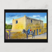 Old Briefkaart - Santa Fe, New Mexico, VS. (Voorkant)