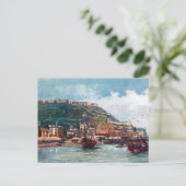 Old Briefkaart - Scarborough, Yorkshire (Staand voorkant)