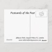 Old Briefkaart - Selhurst Park, Londen (Achterkant)