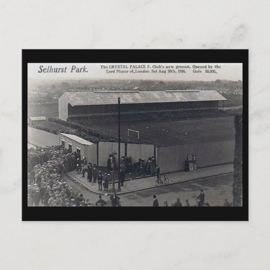Old Briefkaart - Selhurst Park, Londen (Voorkant)