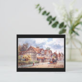 Old Briefkaart - Shakespeare's Birthplace, Stratfo (Staand voorkant)
