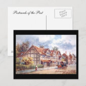 Old Briefkaart - Shakespeare's Birthplace, Stratfo (Voorkant / Achterkant)