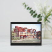 Old Briefkaart - Shakespeare's Birthplace, Stratfo (Staand voorkant)