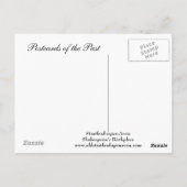 Old Briefkaart - Shakespeare's Birthplace, Stratfo (Achterkant)