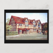 Old Briefkaart - Shakespeare's Birthplace, Stratfo (Voorkant)